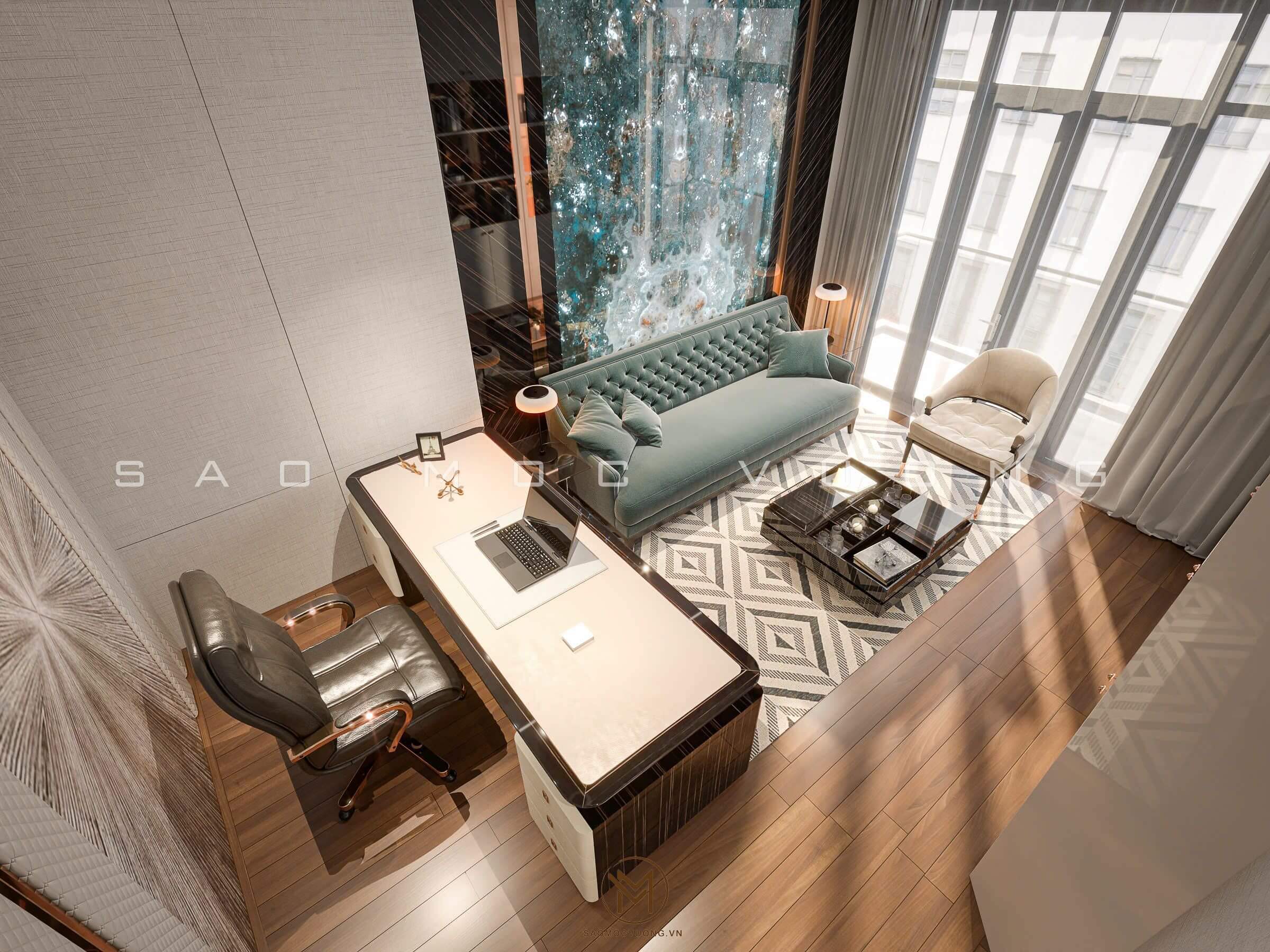 thiet-ke-noi-that-biet-thu-luxury-phong-lam-viec-3