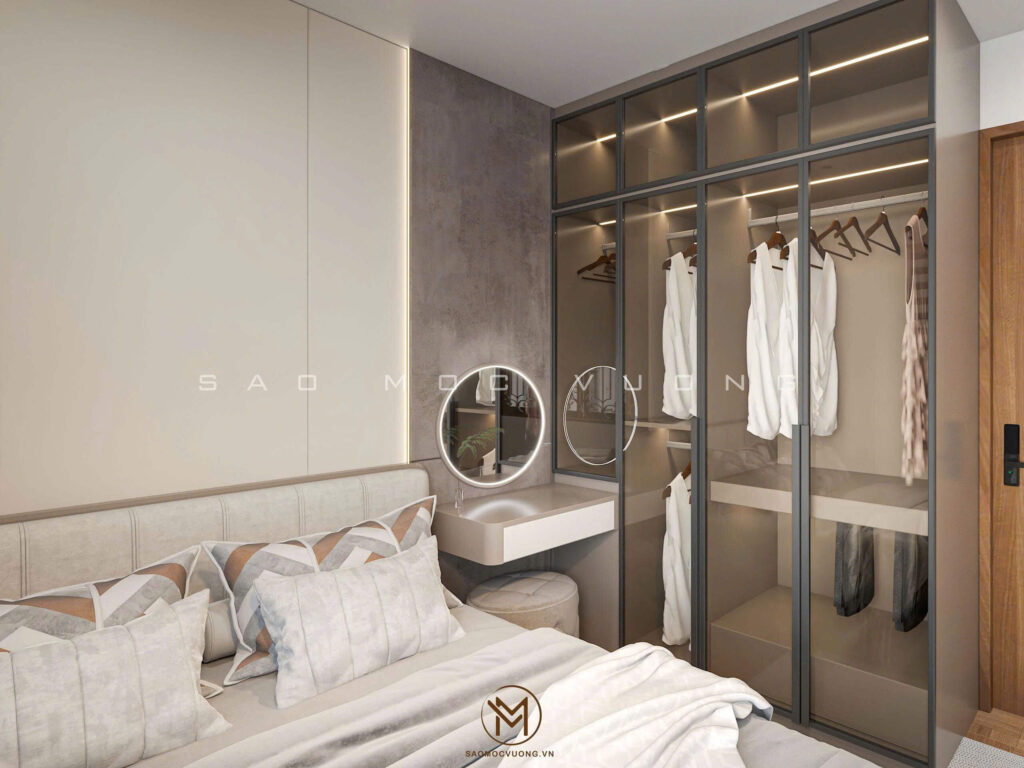 Thiết kế nội thất nhà phố phòng ngủ con trai