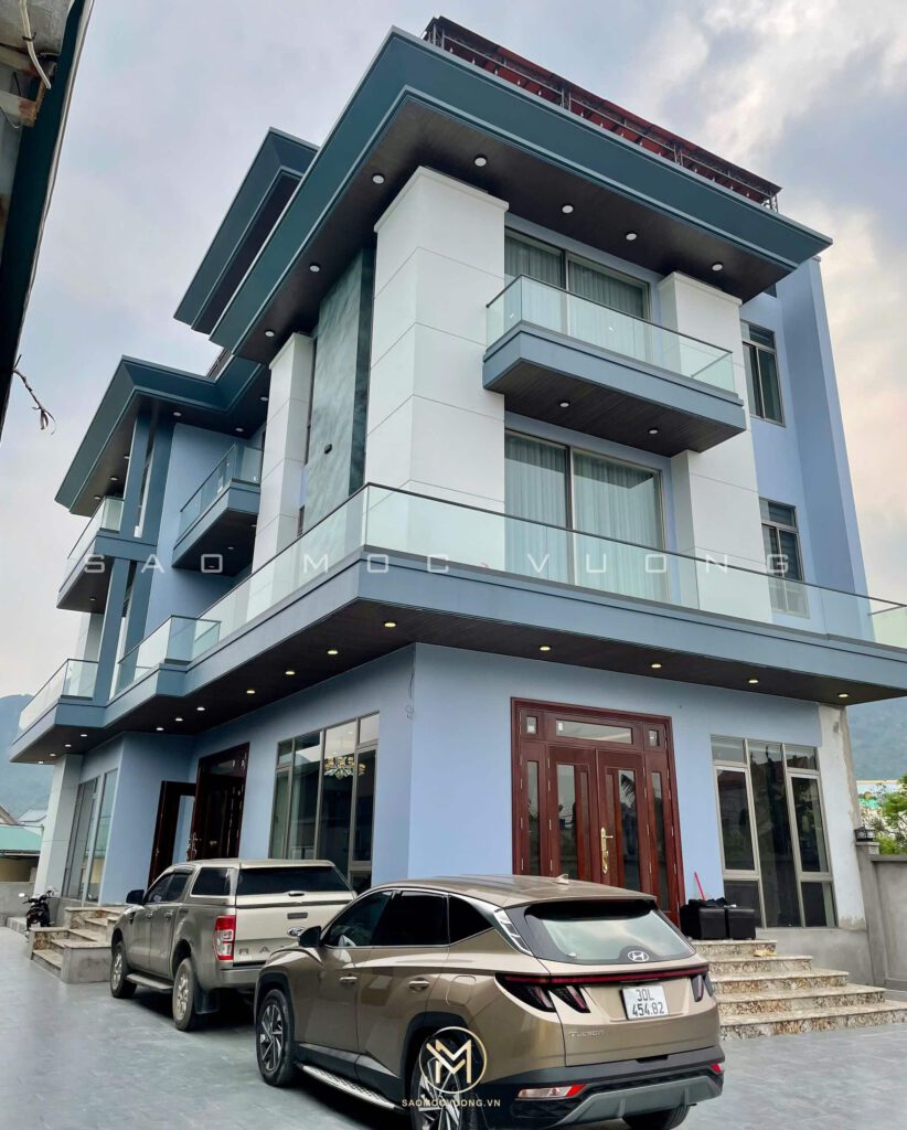 Hình ảnh thực tế kiến trúc K Villa - Ninh Bình