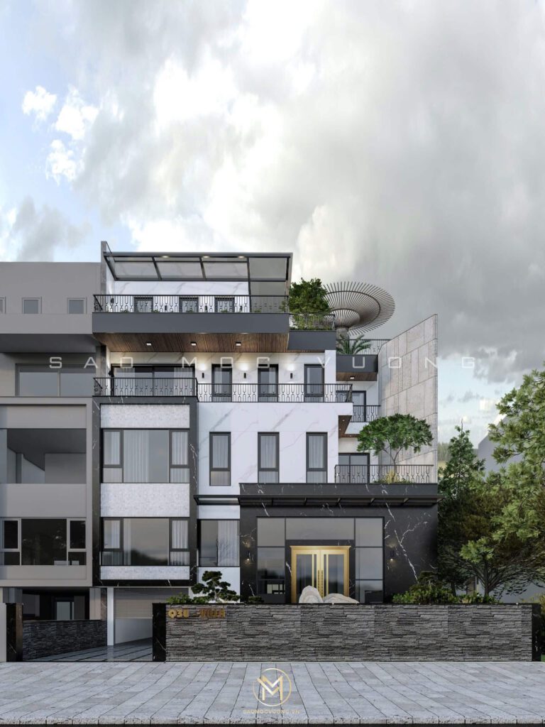 Thiết kế kiến trúc Biệt thự Q30 Ciputra