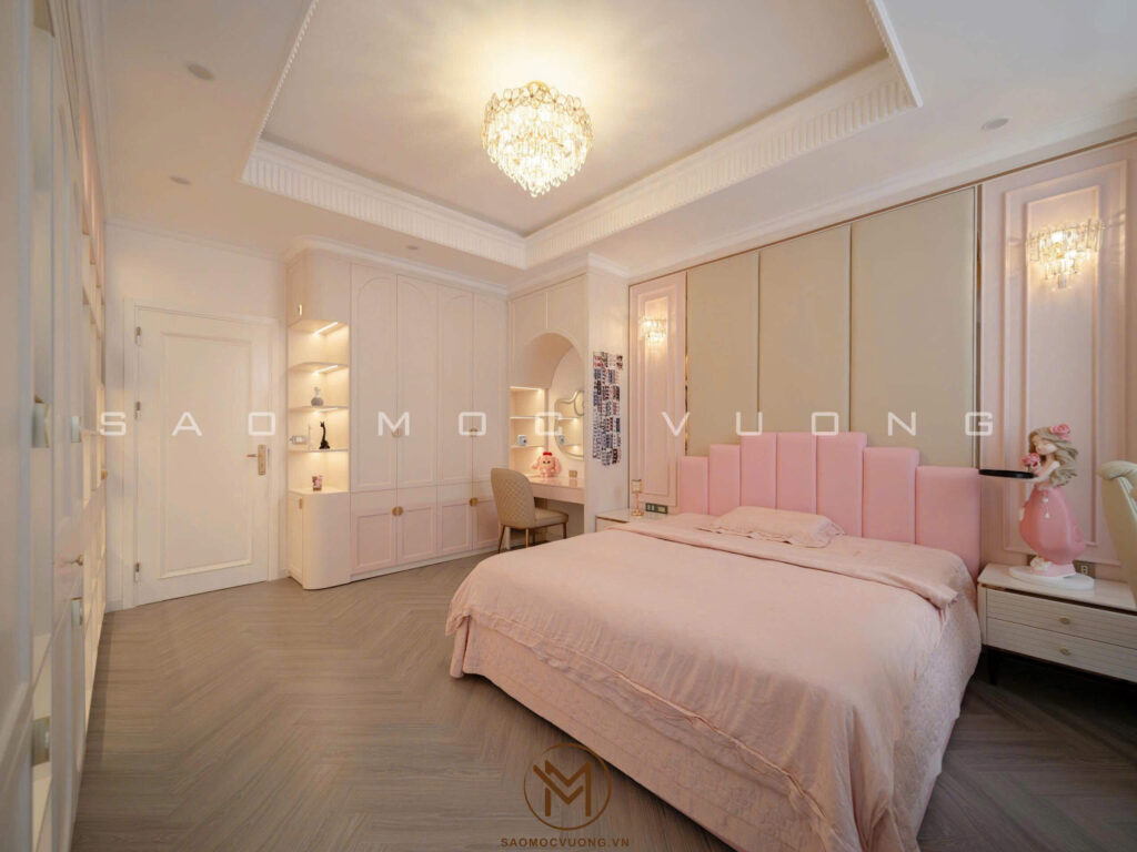 Phòng ngủ con gái - Nội thất luxuy