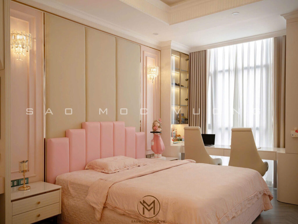 Phòng ngủ con gái - Nội thất luxuy