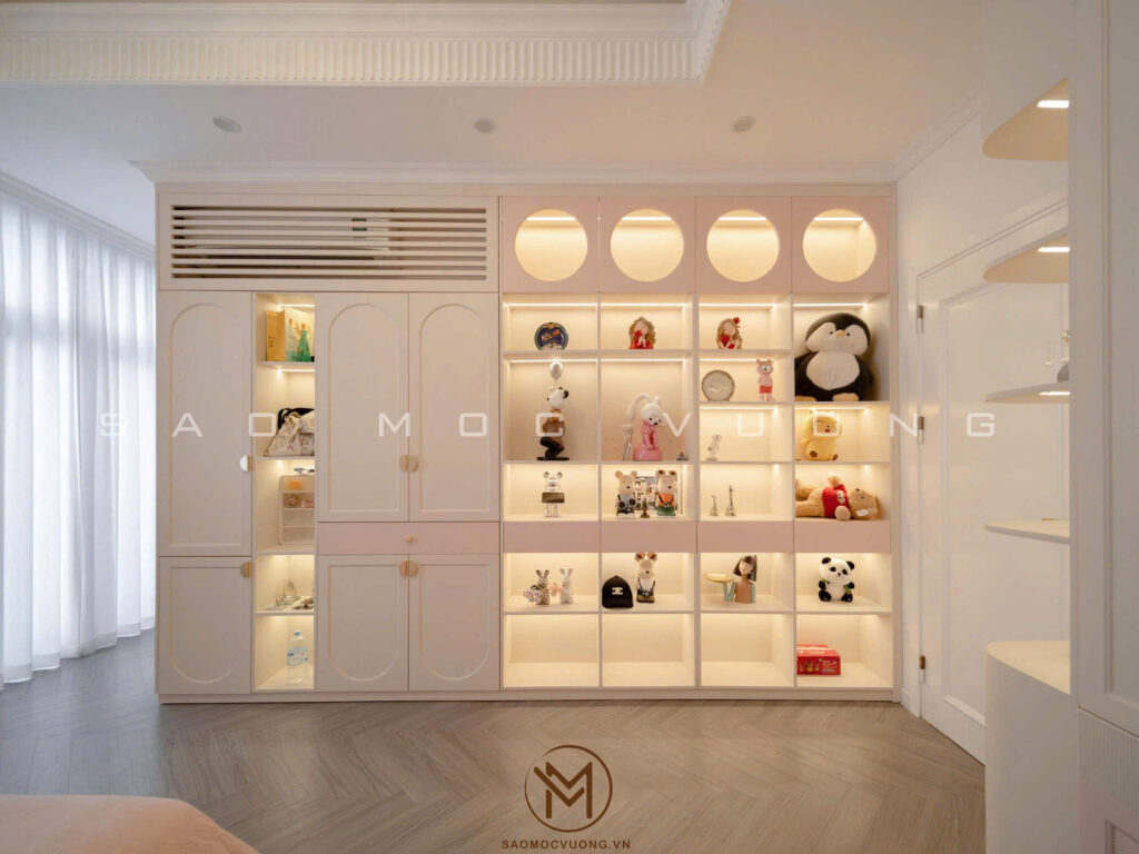 Phòng ngủ con gái - Nội thất luxuy