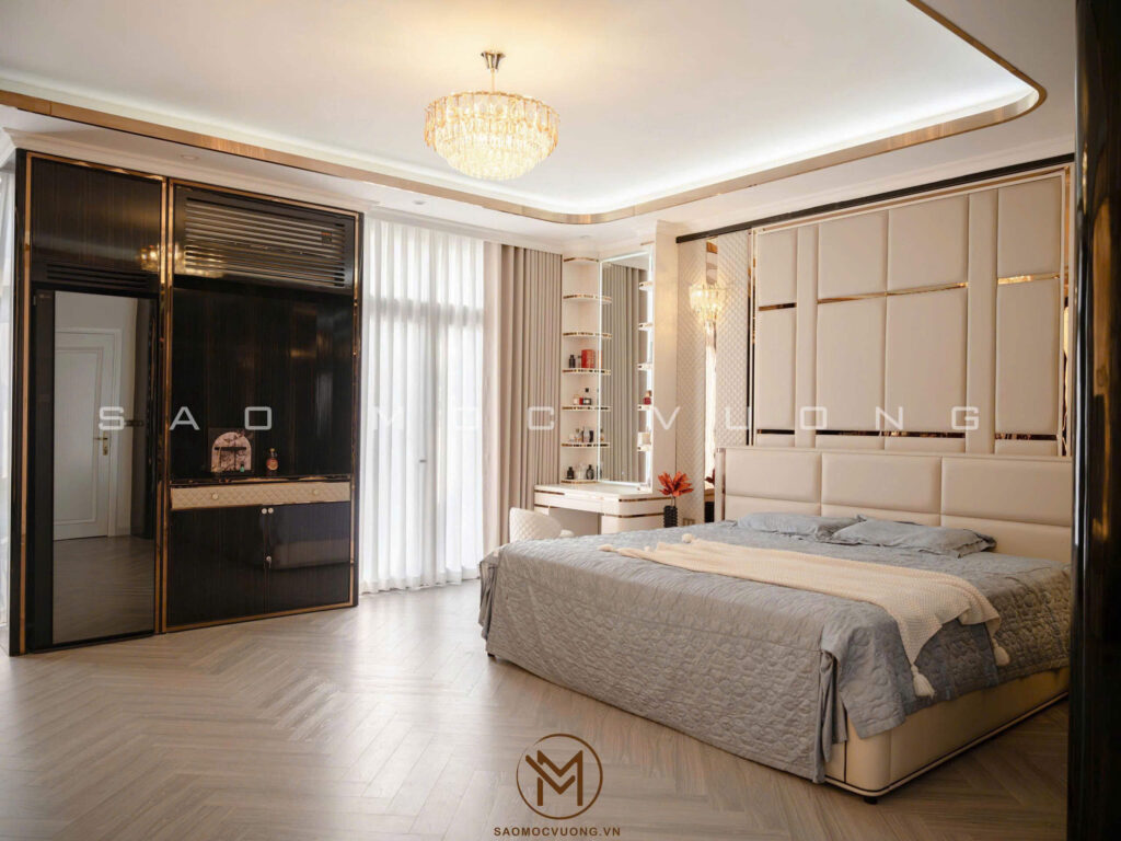 Phòng ngủ master 1 - Nội thất luxury