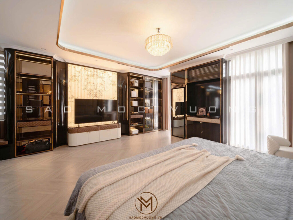 Phòng ngủ master 1 - Nội thất luxury
