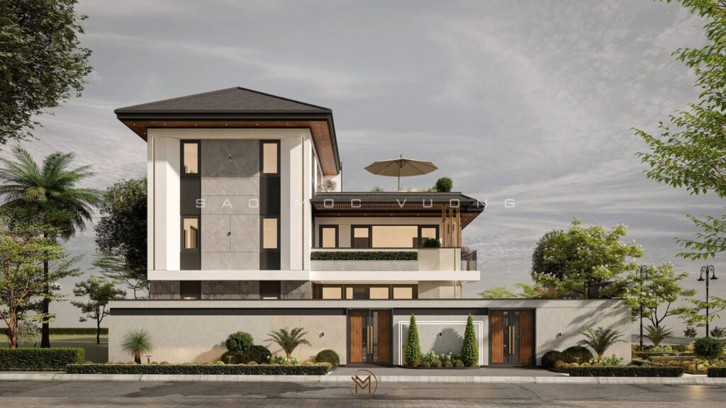 Bắc Giang Villa | Thiết kế kiến trúc nội thất biệt thự