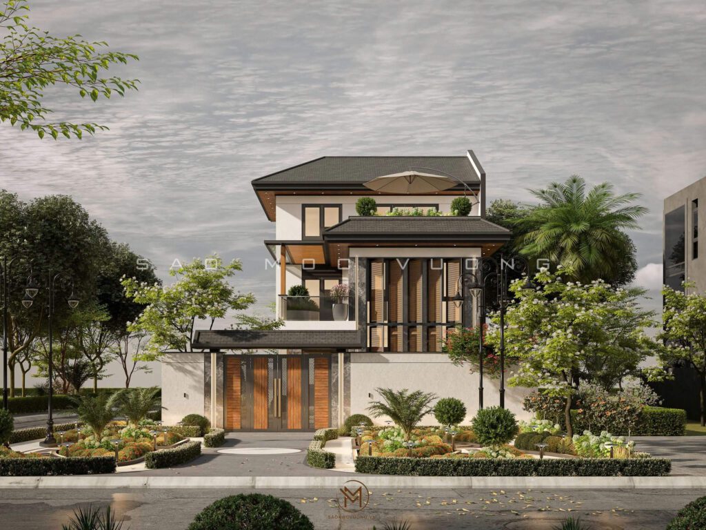 Bắc Giang Villa | Thiết kế kiến trúc nội thất biệt thự