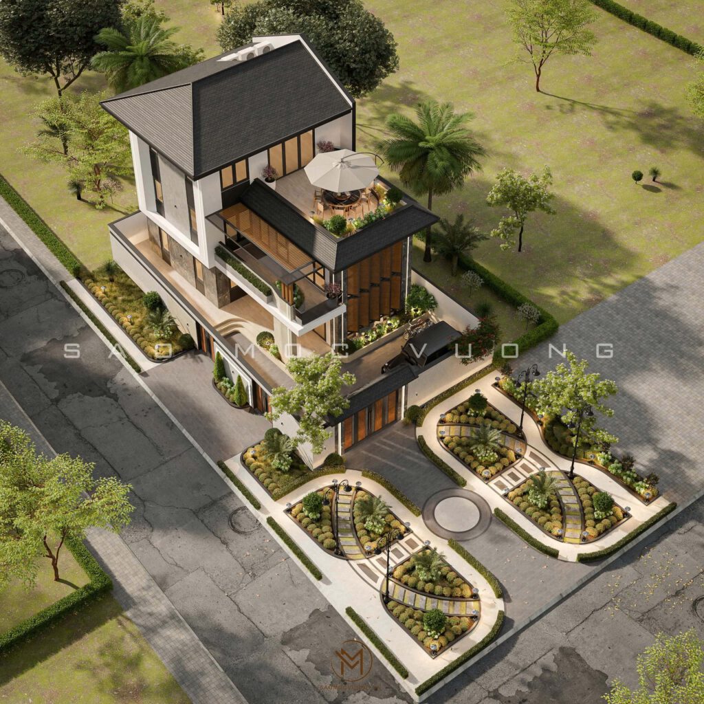 Bắc Giang Villa | Thiết kế kiến trúc nội thất biệt thự