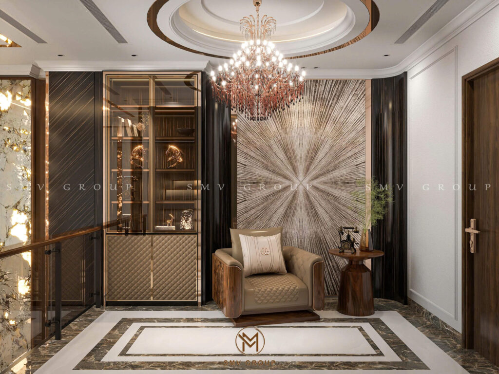 Phòng Khách Thông Tầng - Thiết kế nội thất sang trọng