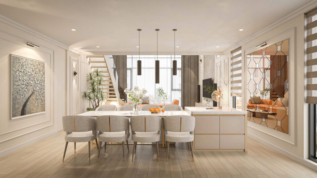 Thiết kế dự án Tu Son Building - Phòng bếp