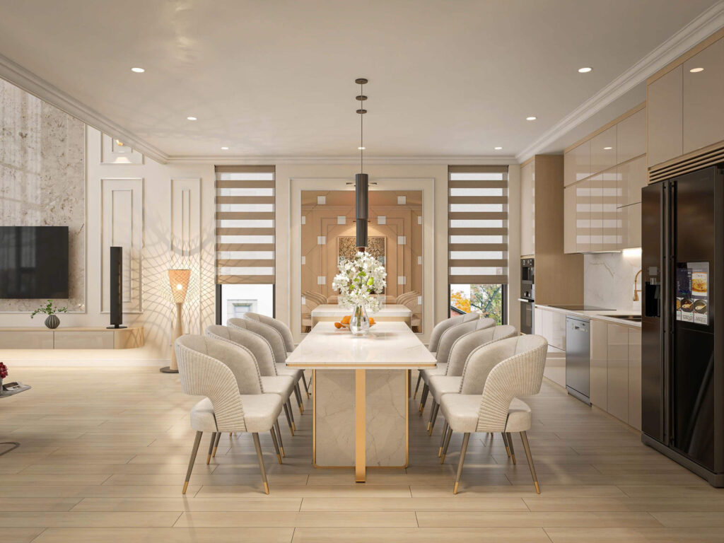 Thiết kế dự án Tu Son Building - Phòng bếp