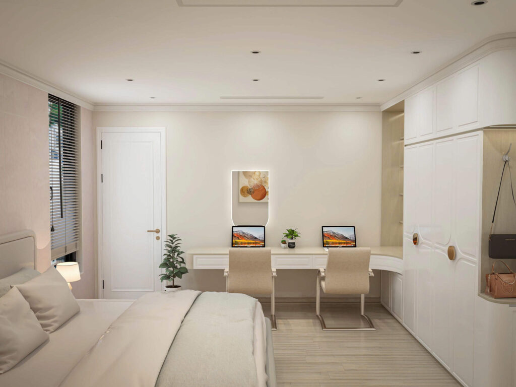 Thiết kế dự án Tu Son Building - Phòng ngủ con gái
