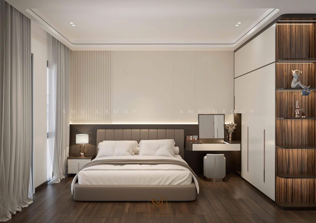 Thiết kế nội thất Vinhomes Cổ Loa phòng ngủ con 1