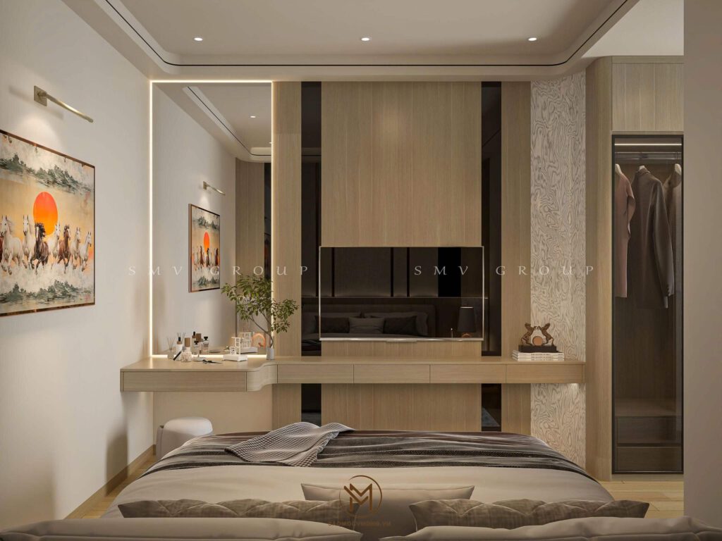 Thiết kế nội thất Vinhomes Cổ Loa phòng ngủ con 3