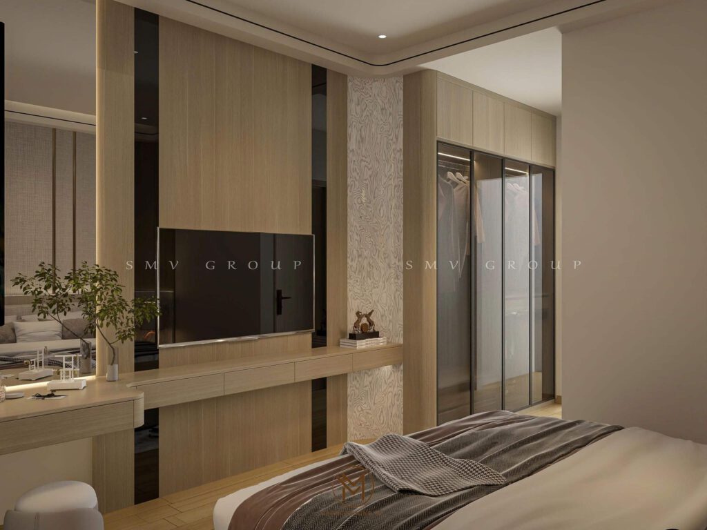 Thiết kế nội thất Vinhomes Cổ Loa phòng ngủ con 3