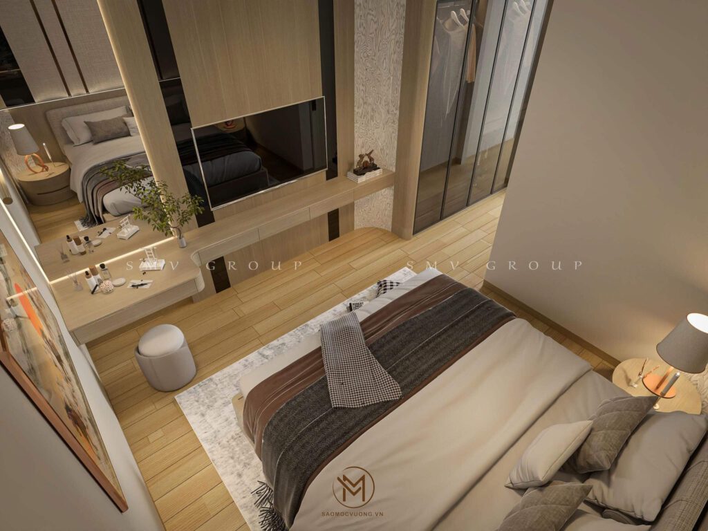 Thiết kế nội thất Vinhomes Cổ Loa phòng ngủ con 3