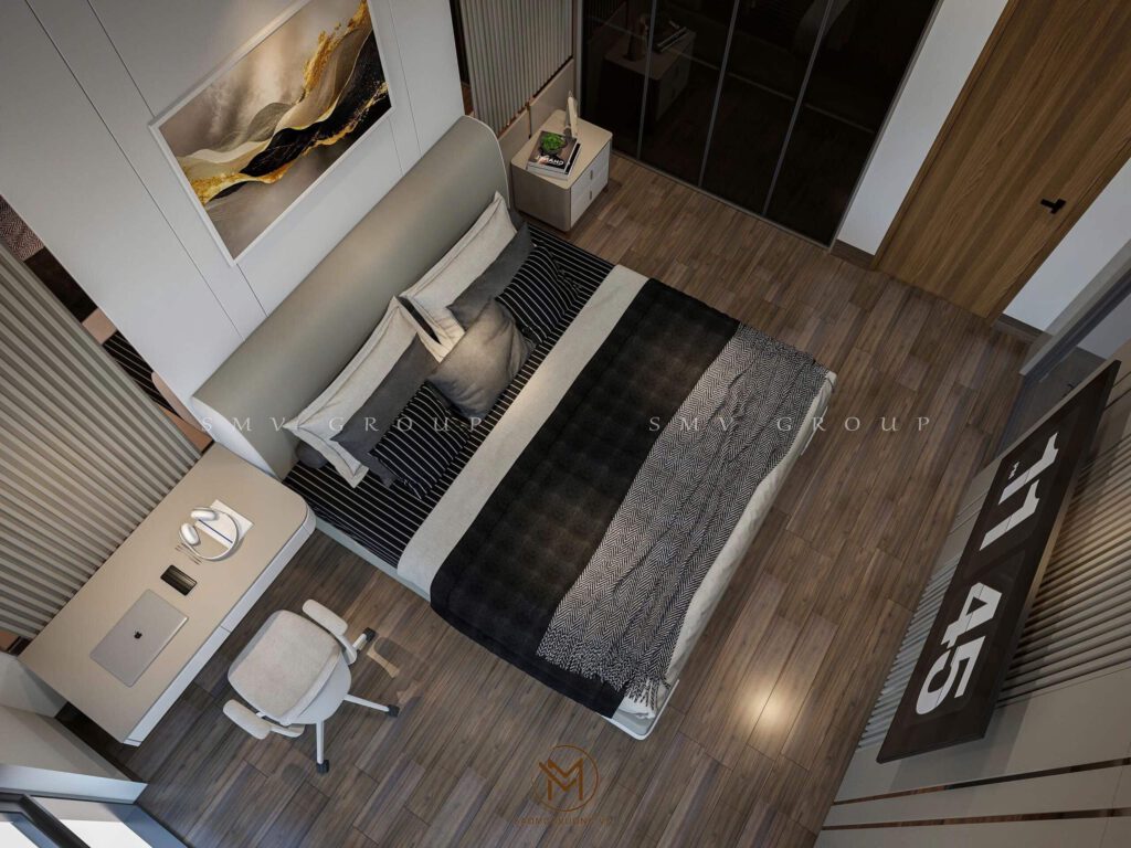 Thiết kế nội thất Vinhomes Cổ Loa phòng ngủ con 2