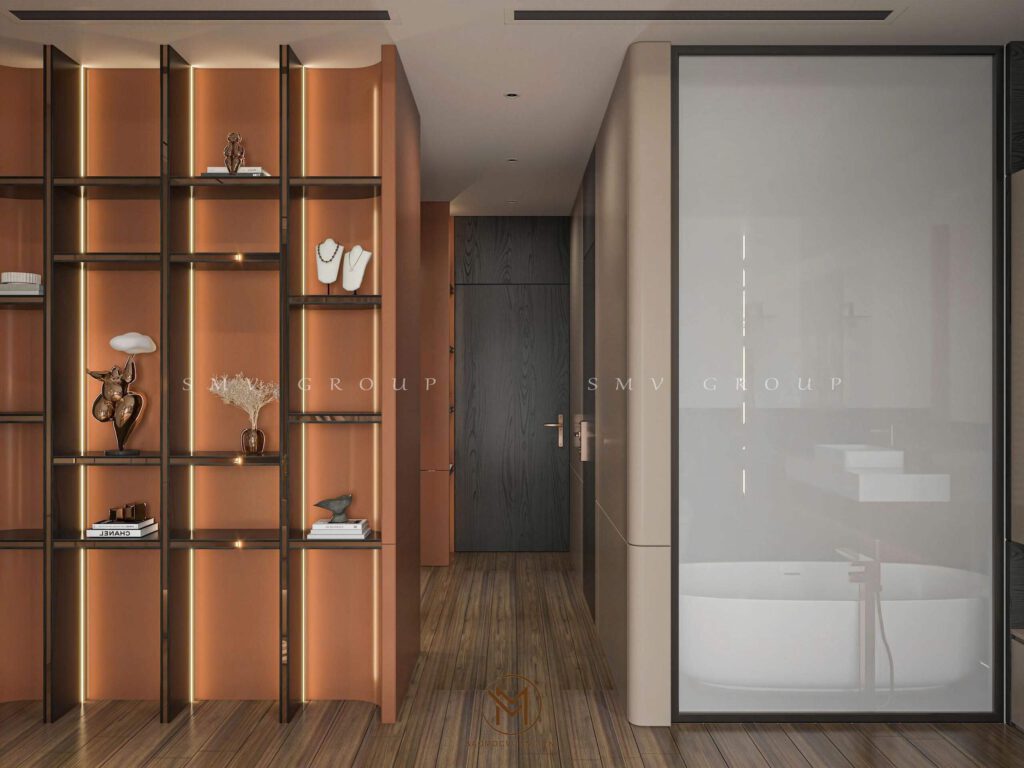 Thiết kế nội thất Vinhomes Cổ Loa phòng ngủ master