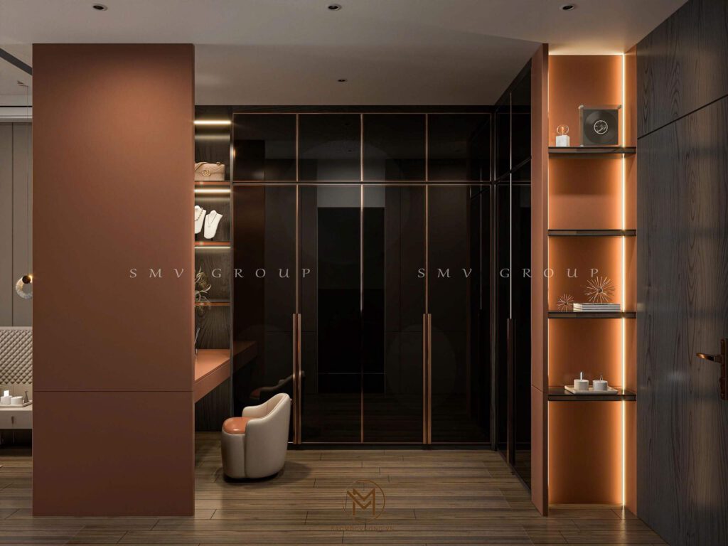 Thiết kế nội thất Vinhomes Cổ Loa phòng ngủ master
