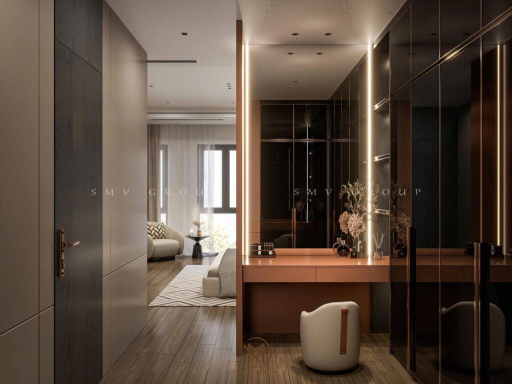 Thiết kế nội thất Vinhomes Cổ Loa phòng ngủ master